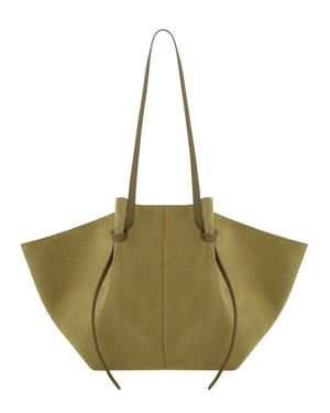 Yuzefi Large Suede Tote Bag - Green