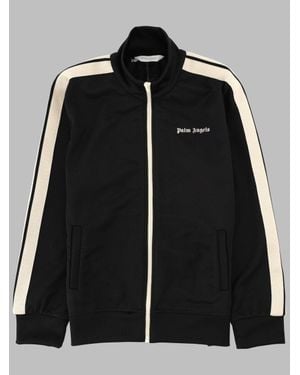 Palm Angels Mini Track Jacket For Boys - Black