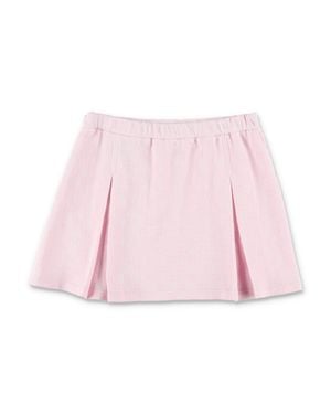 Gucci Children's Gg Cotton Mini Skirt - Pink