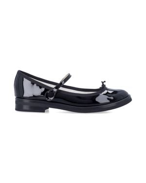 Repetto Patent Leather Cendrillon College Mary Janes - Blue