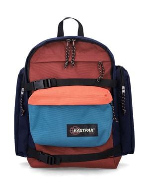 Eastpak Classic Backpack With Front Pocket And Dual Buckle Straps - Blue