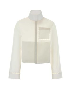 Alaïa Poplin Shirt - White