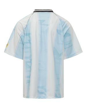 Barrow Fashion T-Shirt With Unique Inserts - Blue