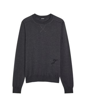 Jacquemus Casual Crew Neck T-Shirt - Blue