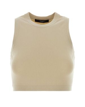 Weekend Sand Knit Bombo Crop Top - Natural