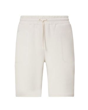 Peuterey Drawstring Sweat Shorts - White