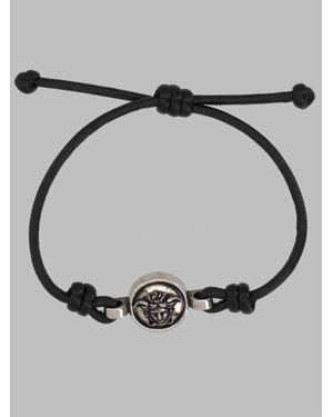 Versace Style Medusa Chain Bracelet - Metallic