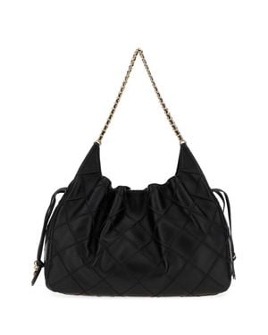 Tory Burch Fleming Tote Handbag - Black