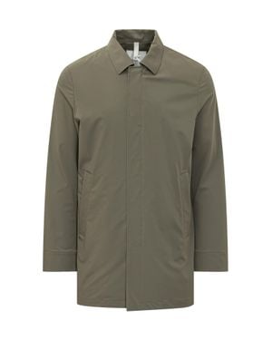 DUNO Mini Neck Shirt Jacket - Green