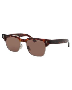 Cutler and Gross Retro Square Acetate Sunglasses - Black