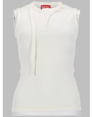 DIESEL Top "T-Iara" - White