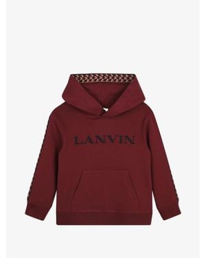 Lanvin Boys' 100% Cotton T-Shirt - Red