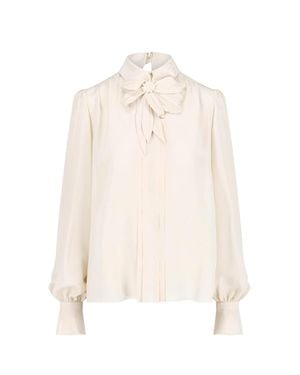 Valentino Tailored Button-Up Shirt - White