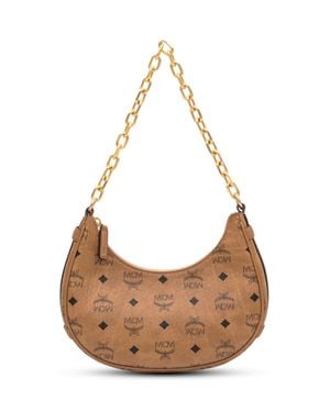 MCM Mini Hobo Handbag - Brown