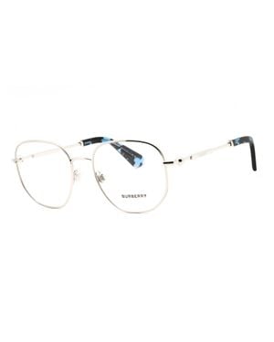 Burberry Metal Round Eyeglasses - Multicolor
