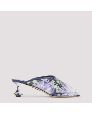 Loewe Toy 45 Sequins Mules - White