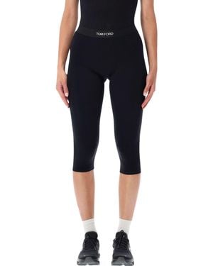 Tom Ford Stretch Modal Pants - Blue