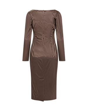 Dolce & Gabbana Elegant Long Sleeve Suit - Brown