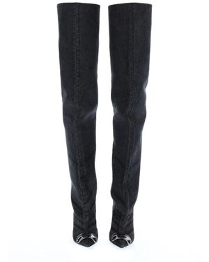 DIESEL Cotton Boots - Black