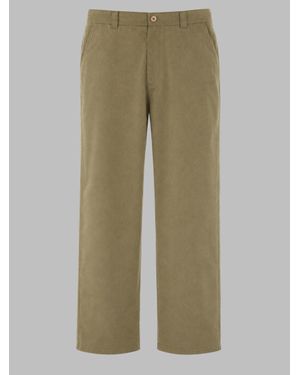 A.P.C. A. P.C. Cotton Chino Pants - Green