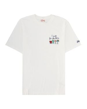 MC2 Saint Barth Classic Cotton T-Shirt - White