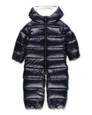 Moncler Boy's Quilted Lightweight Puffer Jacket - Blue