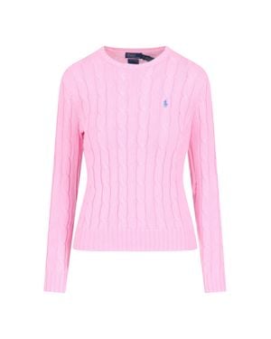 Polo Ralph Lauren 100% Cotton Sweater - Pink
