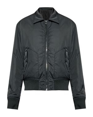 Balmain Nylon Bomber Jacket - Black