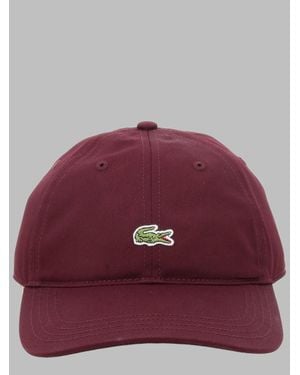Lacoste Classic Logo Baseball Cap - Purple