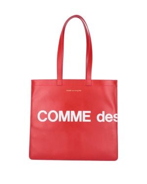Comme des Garçons Leather Wallet - Red