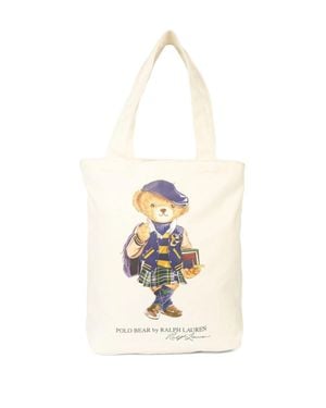 Ralph Lauren Mini Boy's Classic Backpack - White