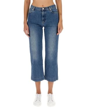 A.P.C. Regular High Rise Jeans - Blue