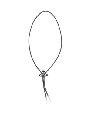 Vivienne Westwood Leather And Brass Bijou Bracelet For - White