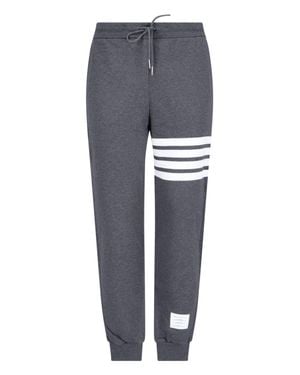 Thom Browne 100% Cotton Pants For - Gray