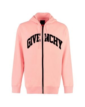 Givenchy Full Zip Hoodie - Pink