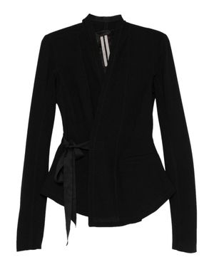 Rick Owens Wool Jacket - Black