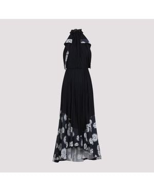 Lanvin Plated Dress - Black