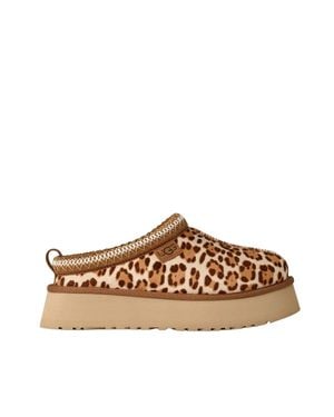 UGG Mini Leopard Print Sandals For - Brown