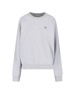 Vivienne Westwood Raglan Sleeve Sweatshirt - White