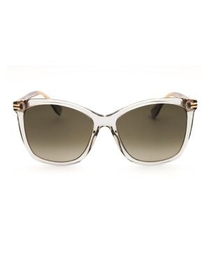 Marc Jacobs Rectangular Gradient Sunglasses - Brown