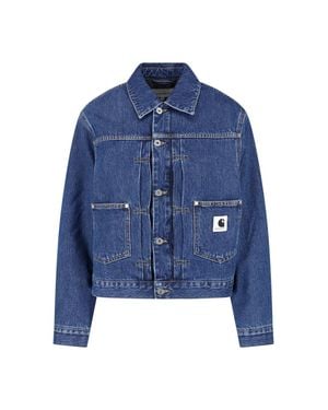 Carhartt Denim Trucker Jacket - Blue