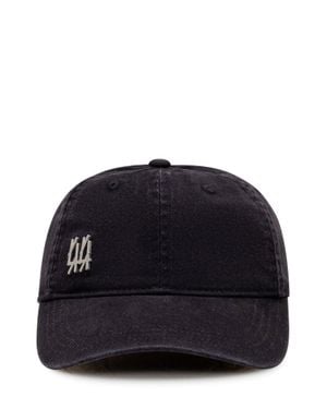 44 Label Group Cotton Embroidered Cap - Black