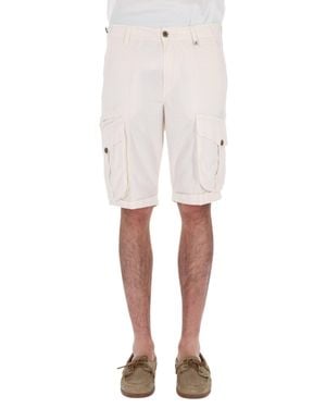 Myths Mini Shorts For Effortless Summer Style - White
