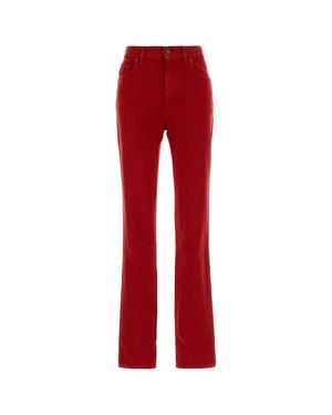 Chloé Denim Jeans - Red