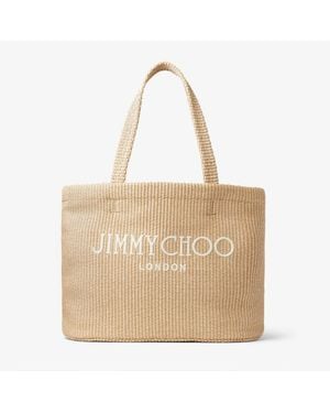 Jimmy Choo Mini Tote Handbag - Natural