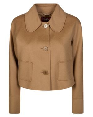Max Mara Trionfo Mini Jacket For - Brown