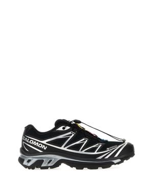 Salomon Xt-6 Gtx Trail Sneakers With Textile Lining And Rubber Outsole - Black