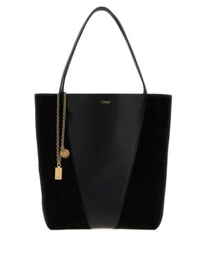 Chloé Spin Crossbody Bag - Black