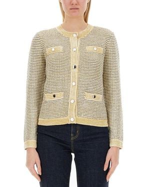 Tory Burch Kendra Cardigan - Natural