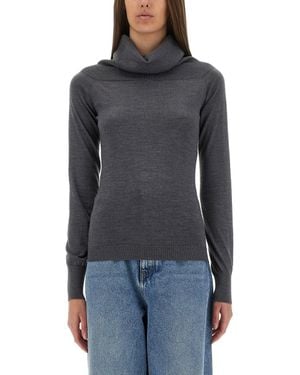 Stella McCartney Wool Turtleneck Sweater - Black